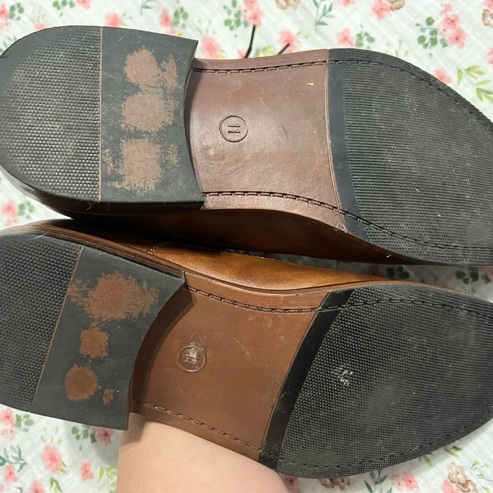 Goodfellow & Co Men's Brown Leather like  Shoes